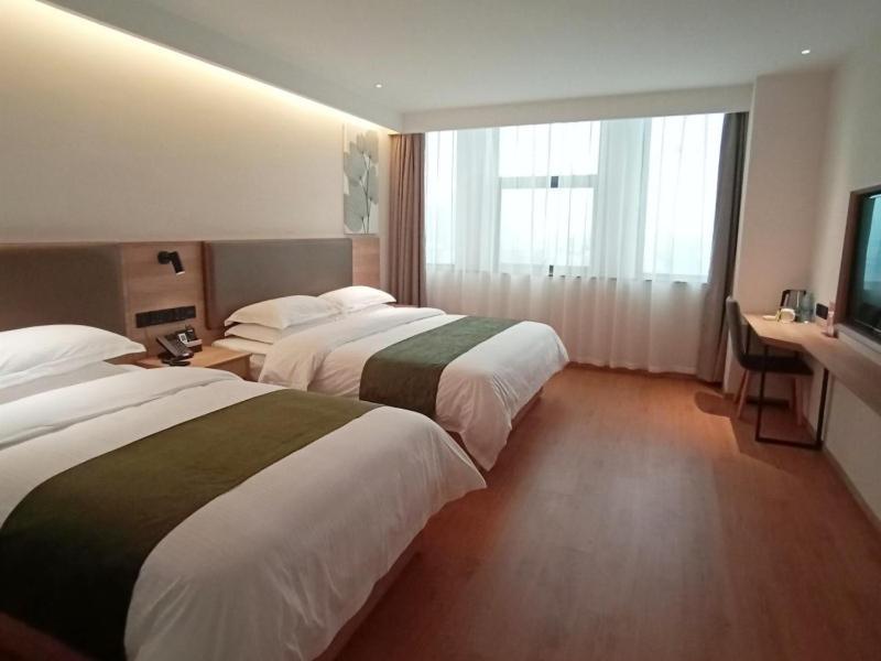 Greentree Inn Jiujiang Railway Station Business Hotel Экстерьер фото