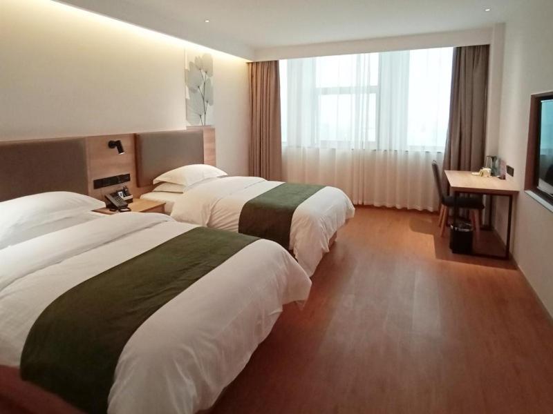 Greentree Inn Jiujiang Railway Station Business Hotel Экстерьер фото