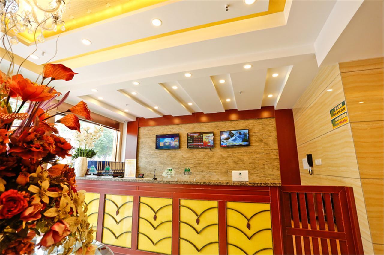Greentree Inn Jiujiang Railway Station Business Hotel Экстерьер фото